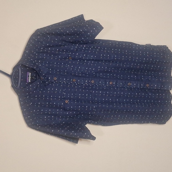 Patagonia Men's Back Step shirt SIZE S - Picture 2 of 7